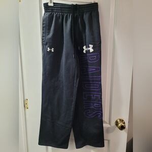 Small Under Armour Mount Union Raiders Black Sweatpants